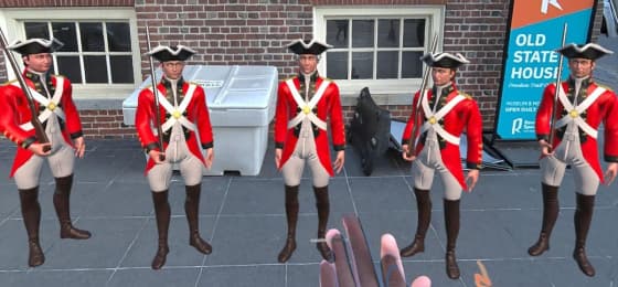 Mixed reality view