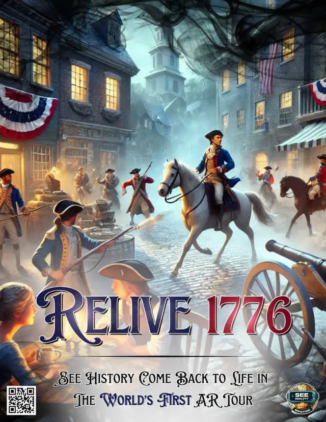 Relive 1776 game poster